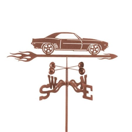 Ez Vane EZ Vane EZ1017-GR Camaro Car Weathervane with Garden Mount EZ1017-GR